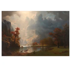 Albert Bierstadt 1870 Sierra Nevada Morning