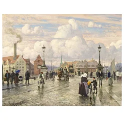 Knippels bridge when I was a boy by Paul Fischer 1924