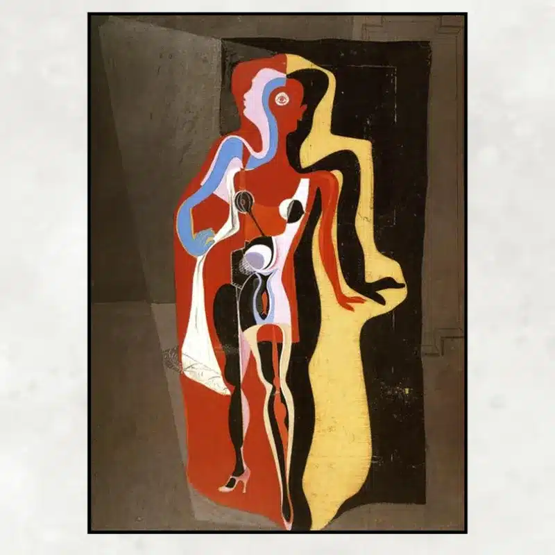 Mannequin, Barcelona Mannequin by Salvador Dalí Printed on Canvas