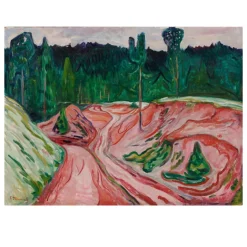 Thuringian Forest by Edvard Munch 1904