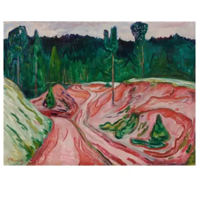 Thuringian Forest by Edvard Munch 1904