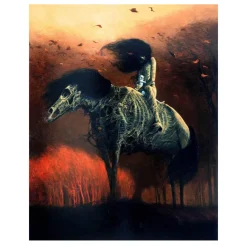 Zdzisław Beksiński Artworks Printed on Canvas - Image 4