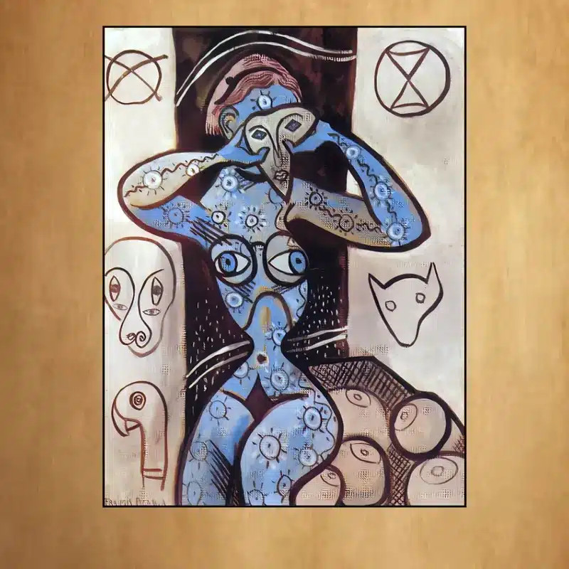 Breasts by Francis Picabia Printed on Canvas