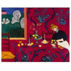 Henri Matisse 1908 The Dessert, Harmony in Red