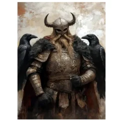 Illustrations of Odin