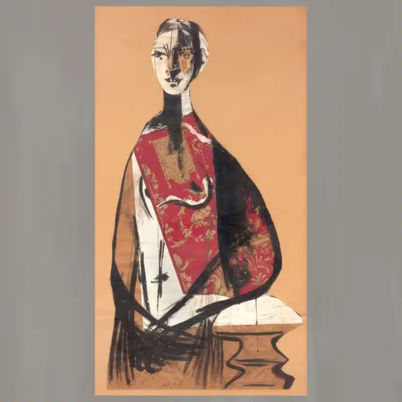 Portrait of a Lady by Pablo Picasso 1928