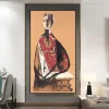 Portrait of a Lady by Pablo Picasso Printed on Canvas