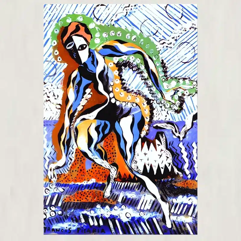 Sunrise by Francis Picabia Printed on Canvas