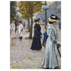 Waiting for the Tram by Paul Gustav Fischer 1907