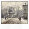 Winter Day by Paul Gustav Fischer Printed on Canvas