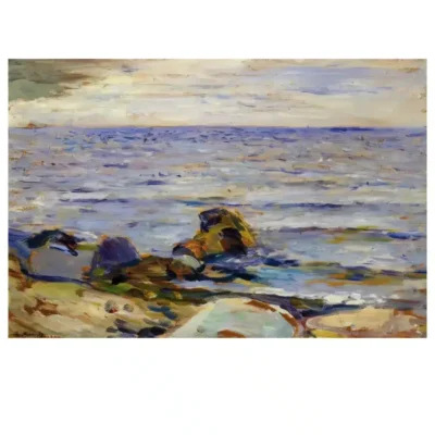 Beach Landscape by Edvard Munch 1889