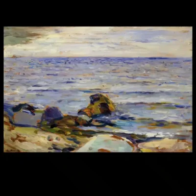 Beach Landscape by Edvard Munch 1889