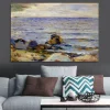 Beach Landscape by Edvard Munch Printed on Canvas