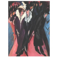 Ernst Ludwig Kirchner 1913 Street, Berlin