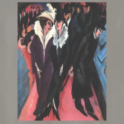 Ernst Ludwig Kirchner 1913 Street, Berlin