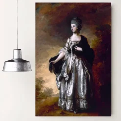 Isabella by Thomas Gainsborough Printed on Canvas