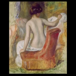 Nude in an Armchair by Pierre-Auguste Renoir c.1890