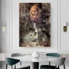 Portrait of Ambroise Vollard by Pablo Picasso Printed on Canvas