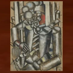 Soldier With a Pipe by Fernand Léger 1916