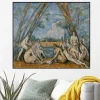 The Bathers by Paul Cézanne Printed on Canvas