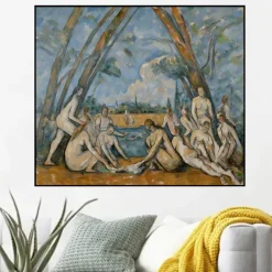 The Bathers by Paul Cézanne Printed on Canvas