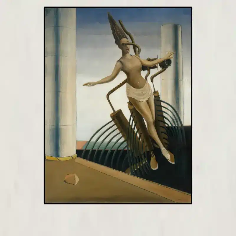 The Chancellor Woman by Max Ernst Printed on Canvas