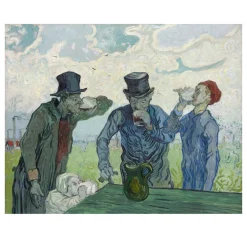 The Drinkers by Vincent van Gogh 1890
