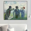 The Drinkers by Vincent van Gogh Printed on Canvas