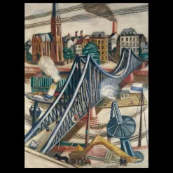 The Iron Bridge by Max Beckmann 1922