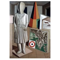 The Metaphysical Muse by Carlo Carrà 1917