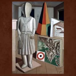The Metaphysical Muse by Carlo Carrà 1917