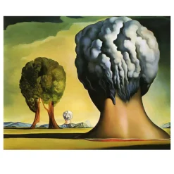 Three Sphinxes Of Bikini by Salvador Dalí 1947
