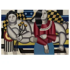 Woman Holding Flowers by Fernand Léger, 1922