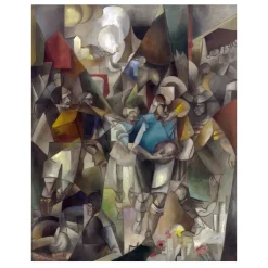 Football Players by Albert Gleizes 1912