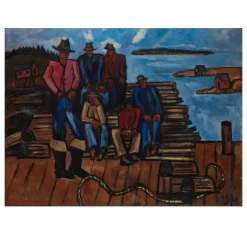 Lobster Fishermen by Marsden Hartley 1940–´41