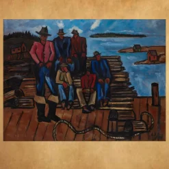 Lobster Fishermen by Marsden Hartley 1940–´41
