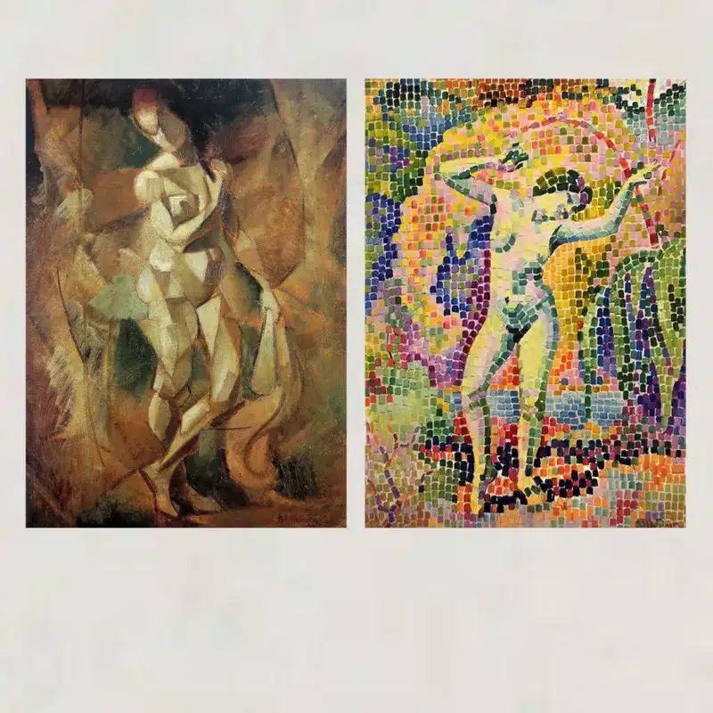 Paintings by Jean Metzinger Printed on Canvas