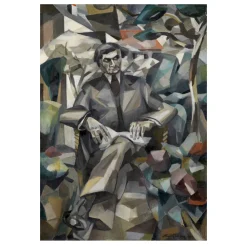 Portrait of Jacques Nayral by Albert Gleizes 1911