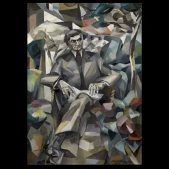 Portrait of Jacques Nayral by Albert Gleizes 1911