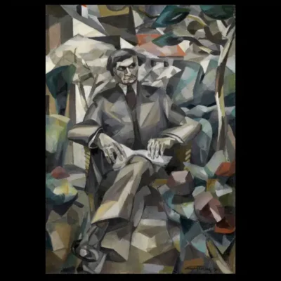 Portrait of Jacques Nayral by Albert Gleizes 1911