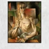 Tea Time by Jean Metzinger Printed on Canvas
