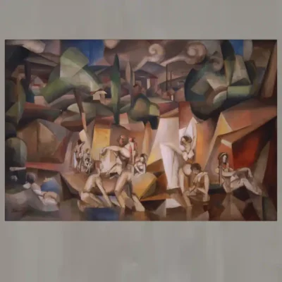 The Bathers by Albert Gleizes 1912