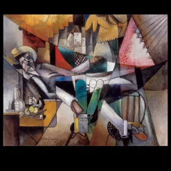 The Man in the Hammock by Albert Gleizes 1913