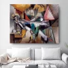 The Man in the Hammock by Albert Gleizes Printed on Canvas