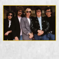 The Traveling Wilburys Supergroup Printed on Canvas