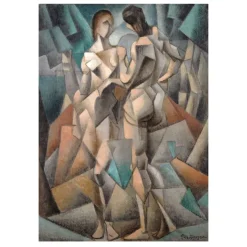 Two Nudes by Jean Metzinger 1910-´11
