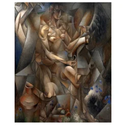 Woman with a Horse by Jean Metzinger 1912