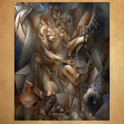 Woman with a Horse by Jean Metzinger 1912