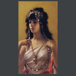 An Oriental Beauty by Luis Ricardo Falero c1895