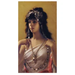 An Oriental Beauty by Luis Ricardo Falero c1895